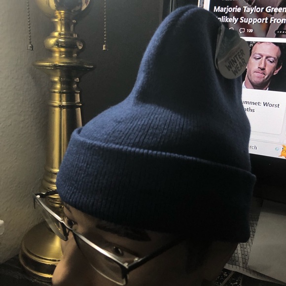 24/7 Life Plain Beanie Unisex Wind Resistant Winter Beanies Hats Size One(New) - Picture 4 of 11